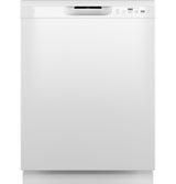 GE(R) ENERGY STAR(R) Dishwasher with Front Controls - (GDF510PGRWW)