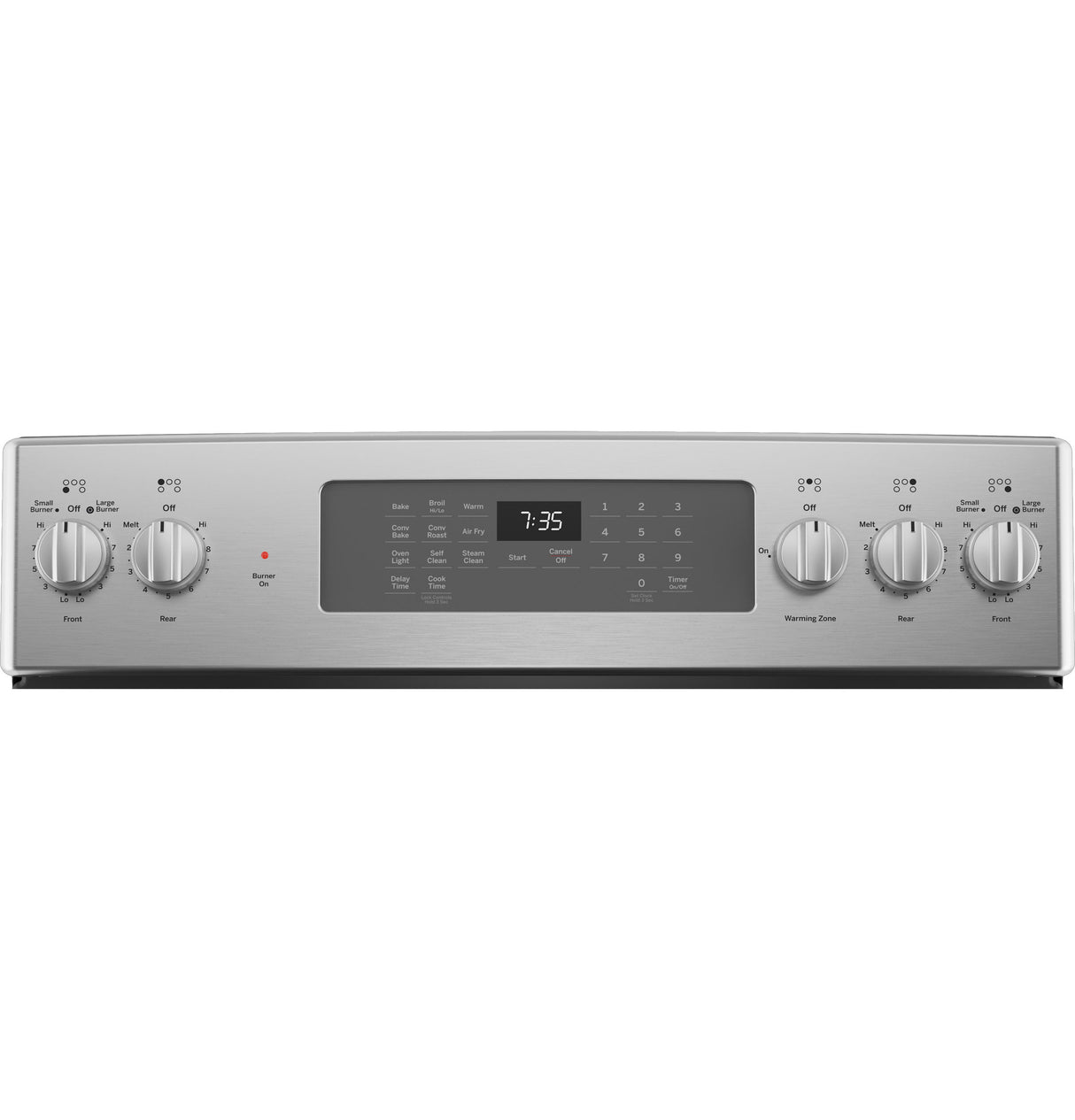 GE(R) 30" Free-Standing Electric Convection Range with No Preheat Air Fry - (JB735SPSS)