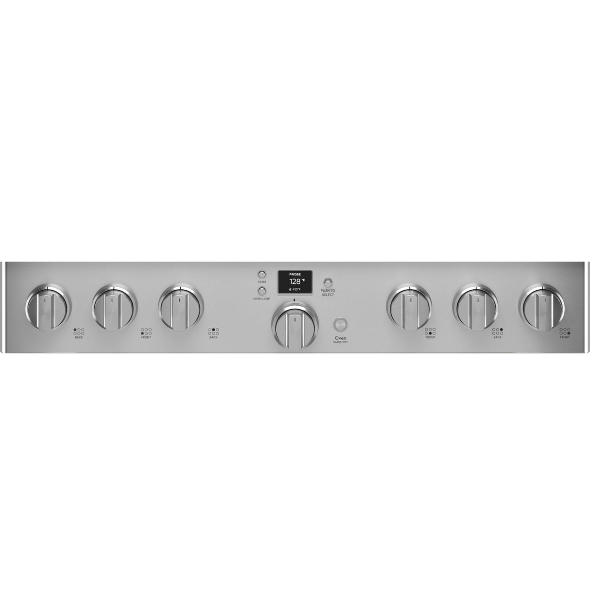 Caf(eback)(TM) 36" Smart Dual-Fuel Commercial-Style Range with 6 Burners (Natural Gas) - (C2Y366P2TS1)