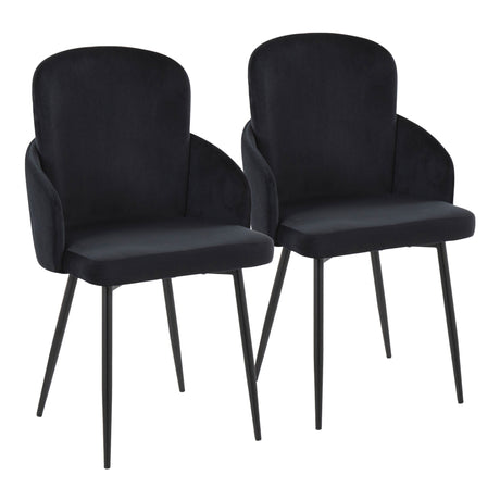 Dahlia - Contemporary Elegant Design Dining Chair (Set of 2)