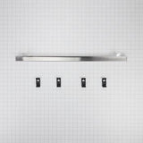 27" Built-In Range Flush Installation Trim Kit, Stainless Steel