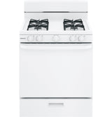 Hotpoint(R) 30" Free-Standing Gas Range - (RGBS300DMWW)