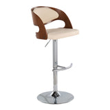 Pino - Mid Century Modern Adjustable Barstool With Swivel