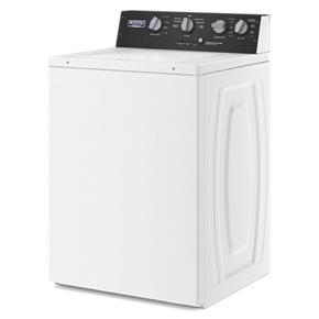 Commercial-Grade Residential Agitator Washer - 35 Cubic Feet - White