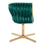 Braided - Renee - Swivel Accent Chair