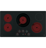 GE Profile(TM) 36" Built-In Knob Control Cooktop - (PP7036DJBB)