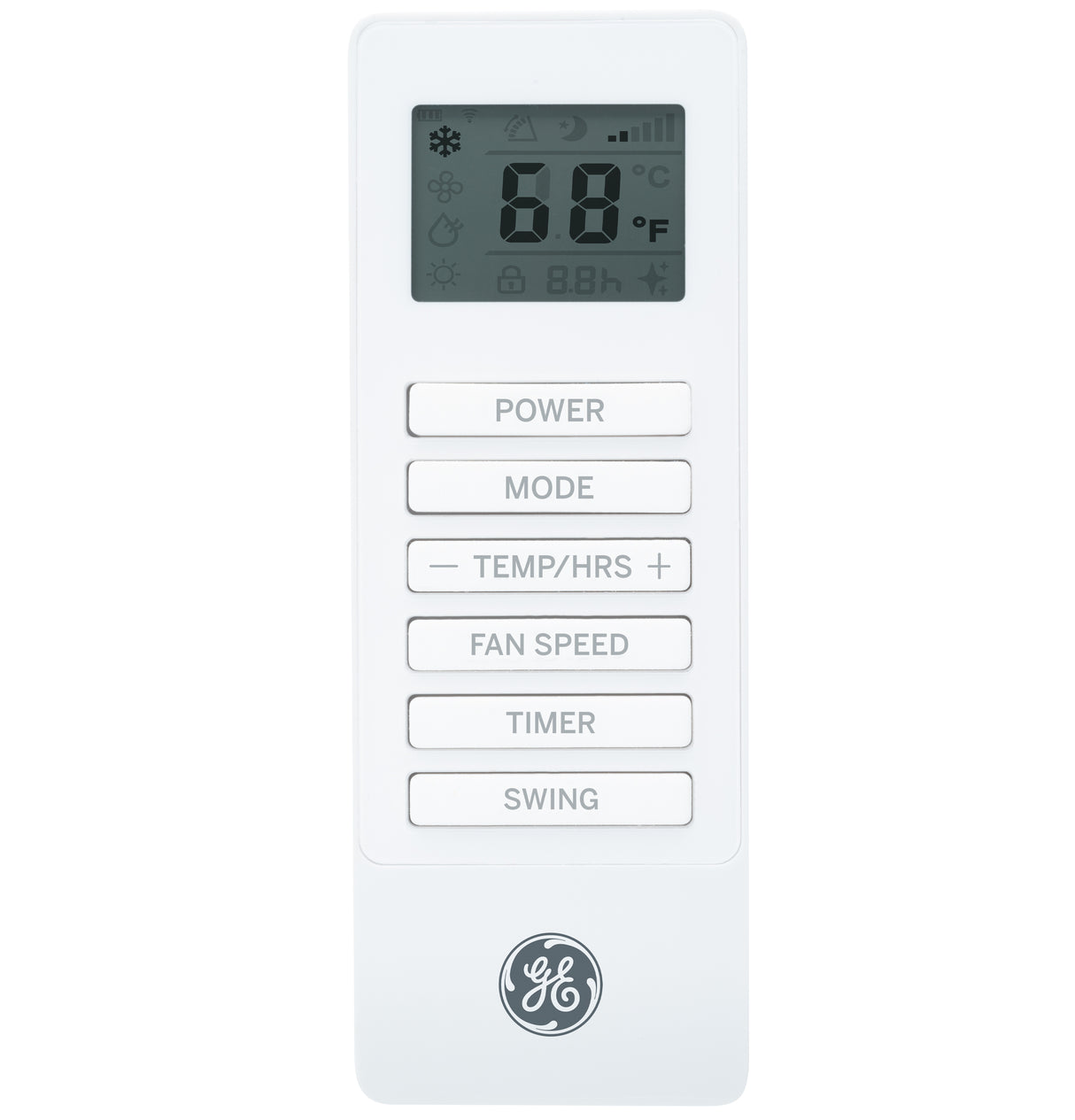 GE(R) 8,500 BTU Portable Air Conditioner with Dehumifier and Remote, White - (APCD08JASW)