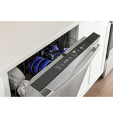 GE(R) ENERGY STAR(R) Top Control with Plastic Interior Dishwasher with Sanitize Cycle & Dry Boost - (GDT550PGRBB)