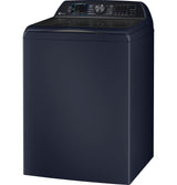 GE Profile(TM) ENERGY STAR(R) 5.4 cu. ft. Capacity Washer with Smarter Wash Technology and FlexDispense(TM) - (PTW900BPTRS)