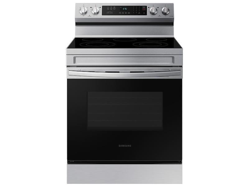 6.3 cu. ft. Smart Freestanding Electric Range with Rapid Boil(TM) & Self Clean in Stainless Steel - (NE63A6311SS)