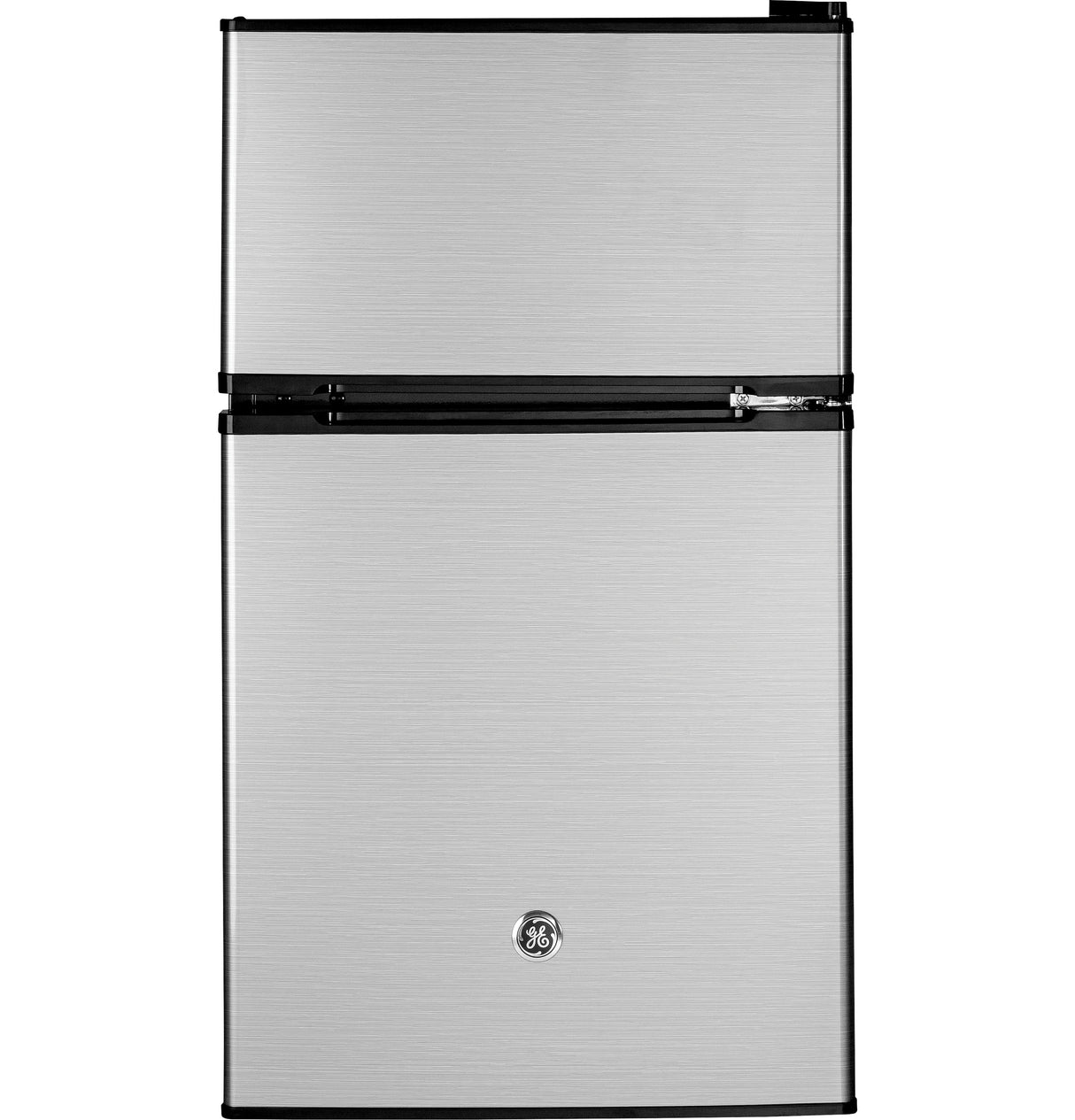 GE(R) ENERGY STAR(R) Double-Door Compact Refrigerator - (GDE03GLKLB)