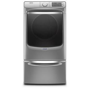 Smart Front Load Electric Dryer With Extra Power And Advanced Moisture Sensing Plus - 7.3 Cubic Feet - Metallic Slate