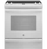 GE(R) 30" Slide-In Electric Convection Range with No Preheat Air Fry - (JS760DPWW)