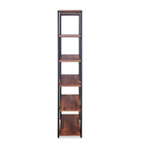 Sara - Bookshelf - Walnut & Sandy Black