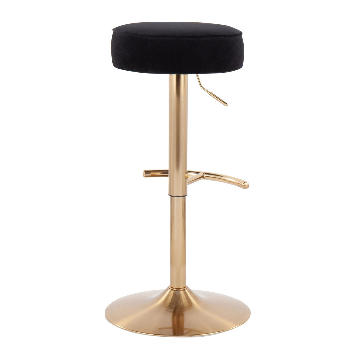 Velvet Dot - Adjustable Barstool