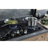 GE Profile(TM) 36" Built-In Gas Cooktop with Optional Extra-Large Cast Iron Griddle - (PGP7036DLBB)