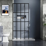 Shower Door Walk - Black