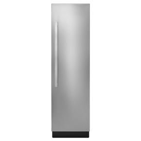 24" Built-In Column Freezer With Noir Panel Kit, Right Swing