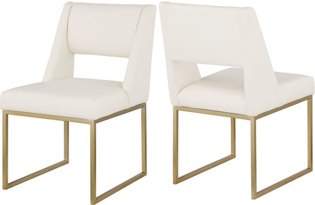 Jayce - Dining Chair Set, Gold Base