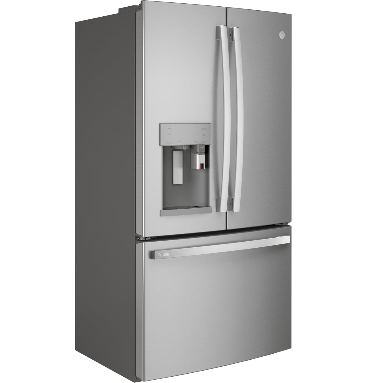 GE Profile(TM) Series ENERGY STAR(R) 22.1 Cu. Ft. Smart Counter-Depth Fingerprint Resistant French-Door Refrigerator with Keurig(R) K-Cup(R) Brewing System - (PYE22PYNFS)