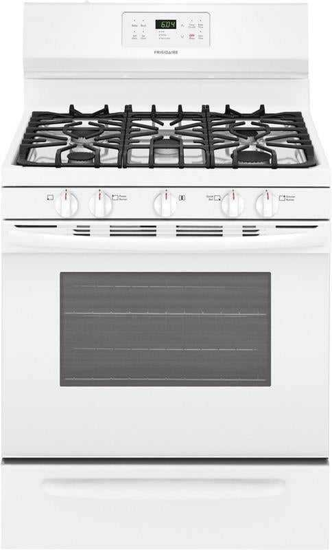 Frigidaire 30" Gas Range - (FFGF3054TW)