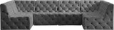 Tuft - Modular Sectional 6 Piece - Gray - Modern & Contemporary