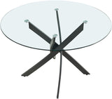 Xander - Dining Table - Matte Black