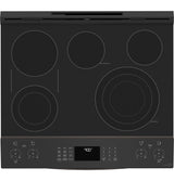 GE Profile(TM) 30" Smart Slide-In Electric Convection Range with No Preheat Air Fry - (PSS93BPTS)