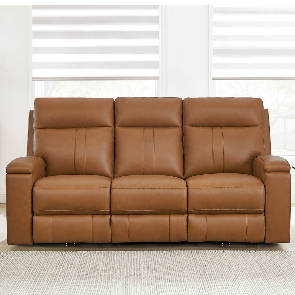 Venice - Power Headrest, Zero Gravity Reclining Sofa - Brown