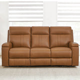 Venice - Power Headrest, Zero Gravity Reclining Sofa - Brown