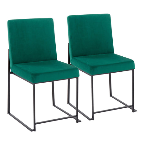 Fuji - Contemporary Modern Elegance With High Back Dining Chair (Set of 2)