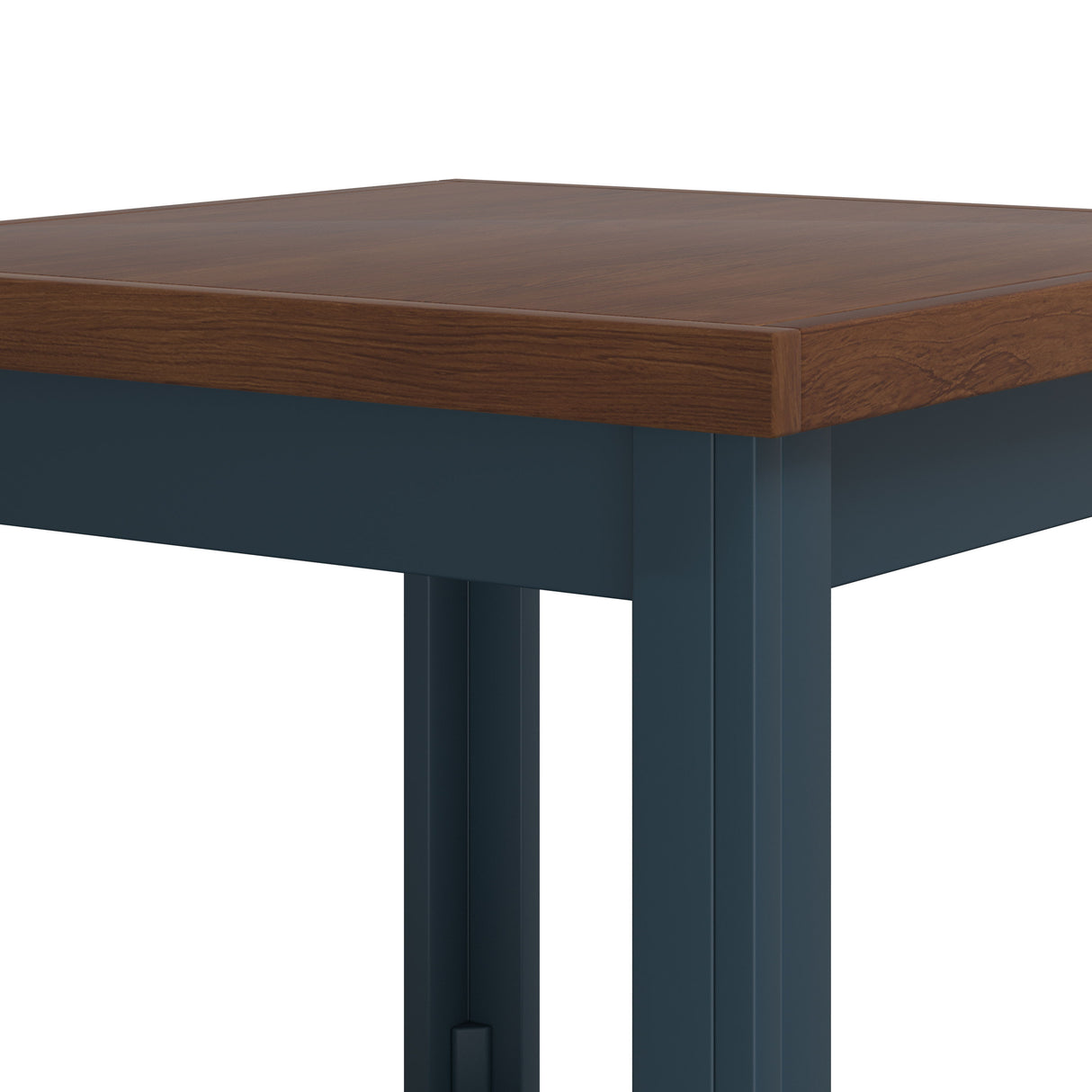 Nantucket - Side Table - Blue Denim, Whiskey