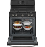 GE(R) 30" Free-Standing Gas Convection Range with No Preheat Air Fry - (JGB735FPDS)