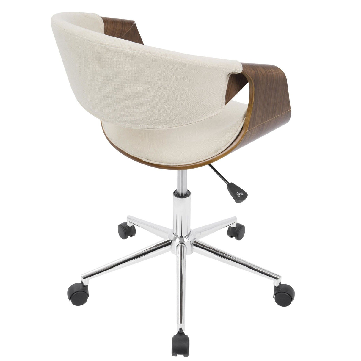 Bacci - Office Chair - Black Metal Base