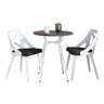 Clara Charlotte - 3 Piece Round Dinette Set Vintage With Rounded