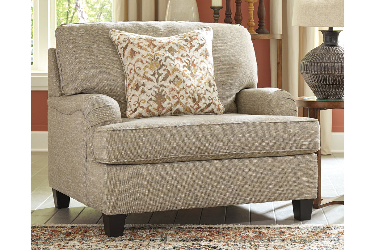 Almanza Sofa and Loveseat With Chair and Ottoman - (30803U3)