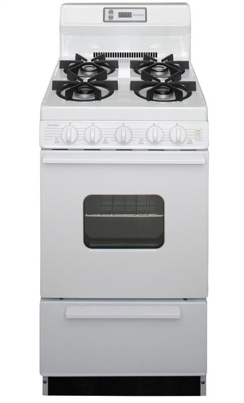 20 in. Freestanding Gas Range in White - (SHK220OP)