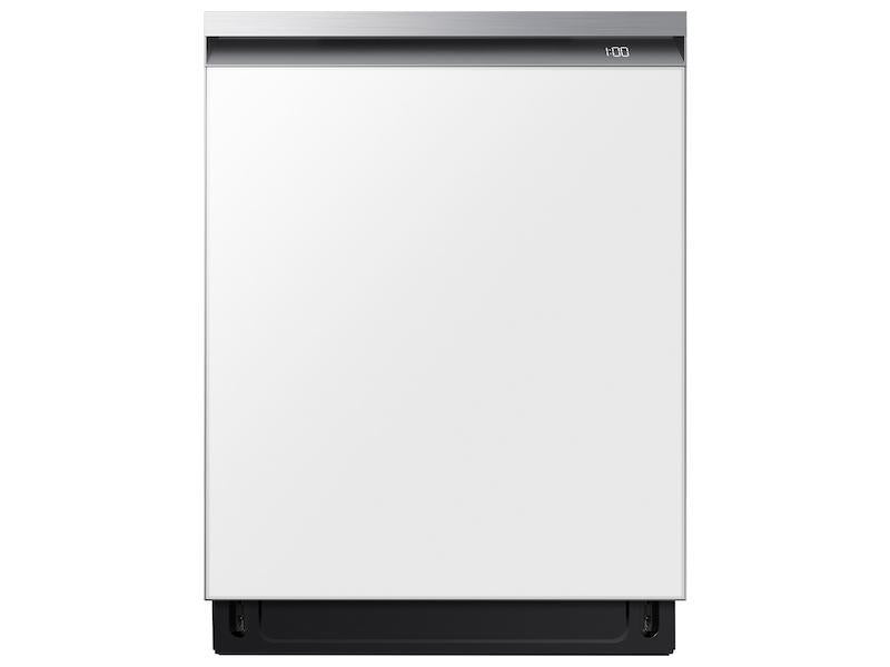 Bespoke Smart 42dBA Dishwasher with StormWash+(TM) and Smart Dry in White Glass - (DW80BB707012AA)