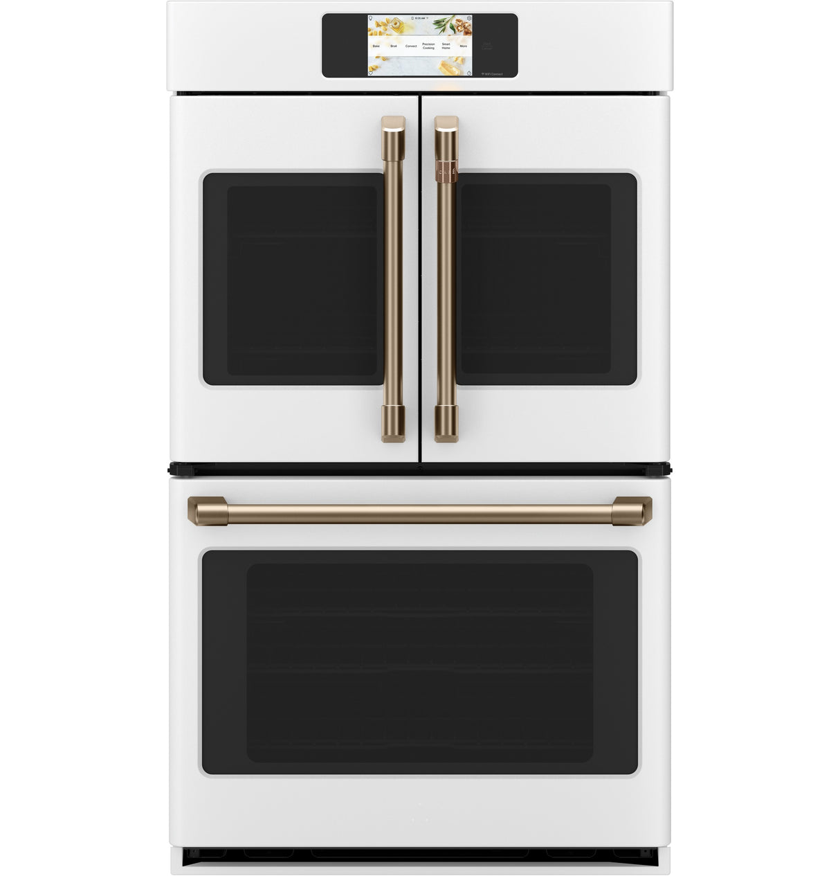 Caf(eback)(TM) Professional Series 30" Smart Built-In Convection French-Door Double Wall Oven - (CTD90FP4NW2)