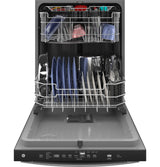 GE(R) ENERGY STAR(R) Top Control with Plastic Interior Dishwasher with Sanitize Cycle & Dry Boost - (GDT630PYRFS)