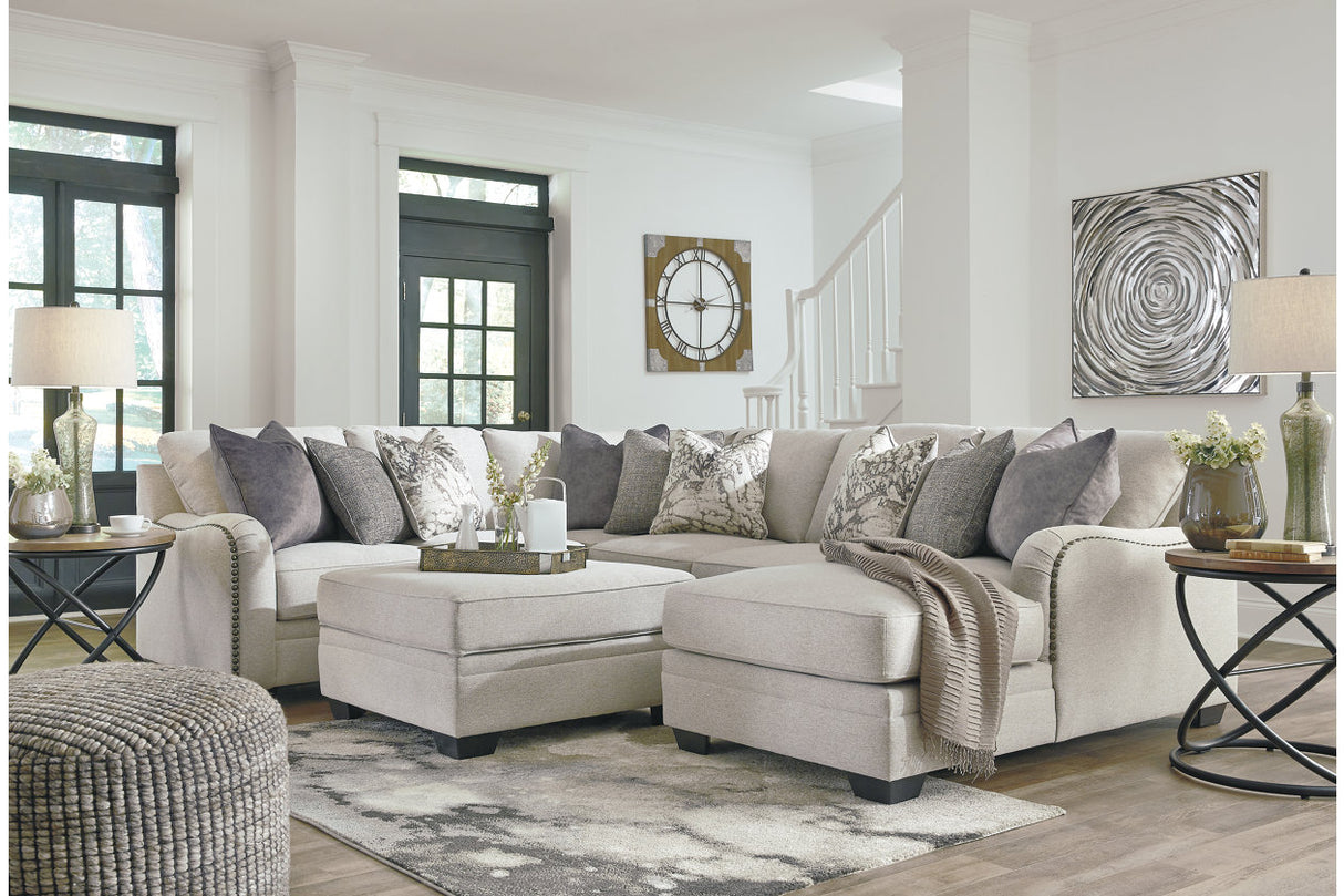 Dellara 4-piece Sectional With Ottoman - (32101U2)