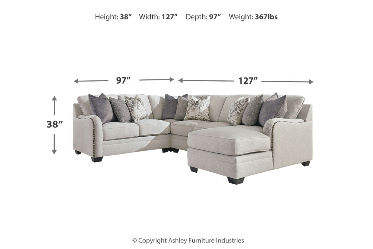 Dellara 4-piece Sectional With Chaise - (32101S6)