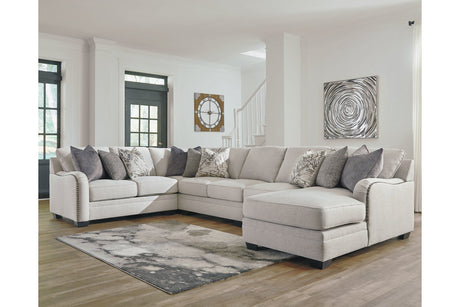Dellara 5-piece Sectional With Chaise - (32101S8)