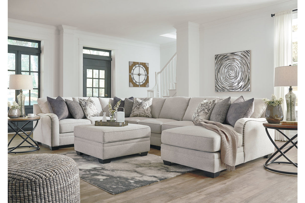 Dellara 5-piece Sectional With Chaise - (32101S8)