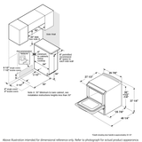 GE(R) 30" Slide-In Electric Convection Range with No Preheat Air Fry - (JS760EPES)