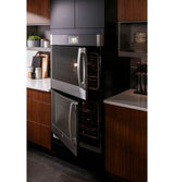 GE Profile(TM) 30" Smart Built-In Convection Double Wall Oven with Right-Hand Side-Swing Doors - (PTD700RSNSS)