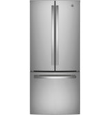 GE(R) ENERGY STAR(R) 20.8 Cu. Ft. French-Door Refrigerator - (GNE21FSKSS)