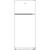 Hotpoint(R) 17.5 Cu. Ft. Recessed Handle Top-Freezer Refrigerator - (HPS18BTNRBB)