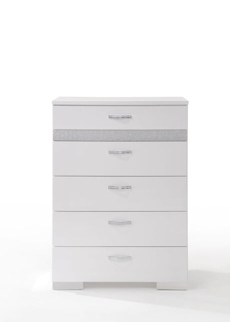 Naima II - High Gloss Chest - White