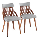 York - Chair (Set of 2) - Gray